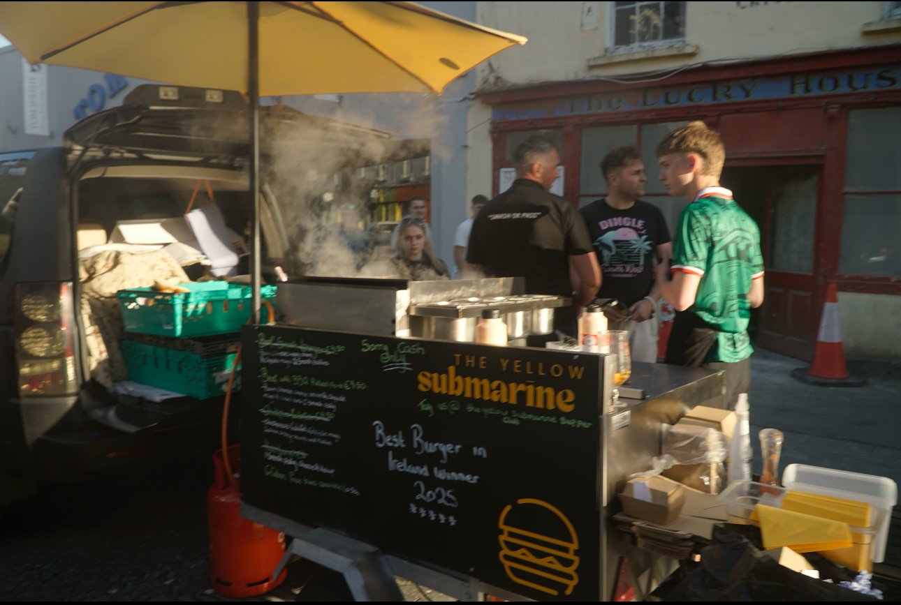 the yellow submarine food truck catering